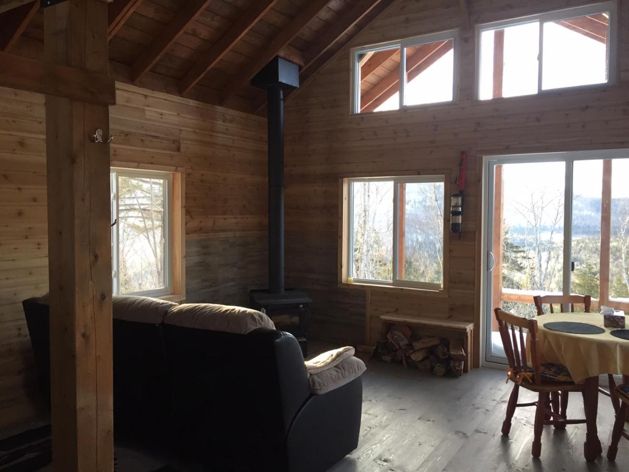 Chalet Nature Laurentides Val-des-Lacs Extérieur photo