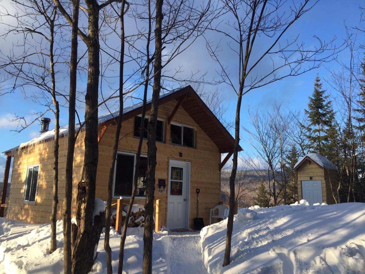 Chalet Nature Laurentides Val-des-Lacs Extérieur photo